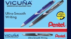 Featuring the New Vicuña                                                      Advanced Ink Ballpoint Pen!